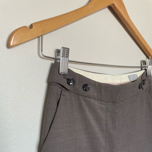 Brown Retro Low-Waist Pants - Picture 2 of 4